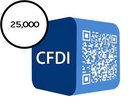 TIMBRES : 25,000 - (CFDI 4.0 MÉXICO)